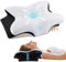 FAIORD Memory Foam Kopfkissen,Ergonomisches Nackenkissen,Stützendes Kissen,Geeignet für Seiten-,Rücken-und Bauchschläfer,Abnehmbare Kissenbezüge,54 x 40 x 11/12cm