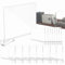 16 Stück Transparente Acryl regaltrenner, Regaltrenner, Kleideraufbewahrung organizer, Regal für Kleiderschrank ohne Bohrungen, Regaltrenner Kleiderschrank, Für Schlafzimmer Küche Kleiderschrank