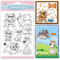 GLOBLELAND Lustigen Hunde Transparente Stempel für Scrapbooking Chihuahua Corgi Klare Stamps Tiere Silikonstempel Für Kartengestaltung DIY Prägung Journaling