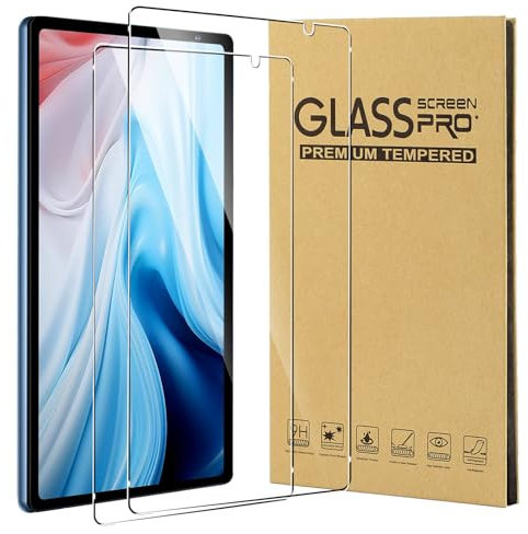 CONAPIKA Pellicola Protettiva per Biegedy B22 Tablet/JUEDUR Tablet 10 Pollici, 2 Pezzi 9H Anti-impronte Vetro Temperato Pellicola Ultra Trasparente Senza Bolle Antigraffio Protezione Schermo