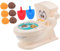 UPKOCH 1 Set Poop Toilet Toilet Poop Items Wallpaper Stickers Accessories Buoy Air Outlet Decoration Kit Toilet Gadget Toilet Parent- Toilet Cool Toilet Plastic