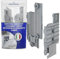 Set Supporti Destre e Sinistre Regolazione Cestello Superiore della Lavastoviglie Codice Originale 690074913 per Smeg 481290508731 C00315670 per Indesit 136874 per Gorenje - MADE IN ITALY - MONTERAL
