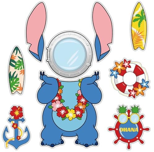 9Pcs Cruise Door Decorations Magnetic, Cute Large Nautical Cruise Door Magnets Decorations Reusable Refrigerator Magnets for Cruise Ship Door Decorations