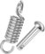 ibasenice 1set Kit Di Sospensione Heavy Duty Per Sedia Sospesa Molla Di Estensione E Ganci Per Altalena Accessori Per Amaca E Sacco Da Boxe Supporto Versatile E Durevole