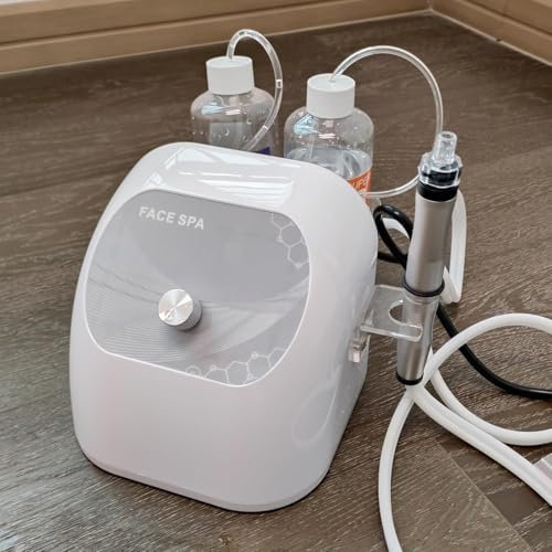 Hydrogen-Oxygen Facial Machine, Hydra Face Care Device for Skin Moisturizing – A Professional Vacuum Cleaning Jet Blackheads Remover for Home and Beauty Salon