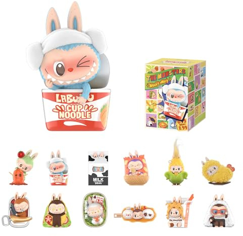 POP MART Monster Wacky Mart Series Blind Box Figuren, Random Design Action Figures, Home Décor, Holiday & Birthday Gifts for Kids