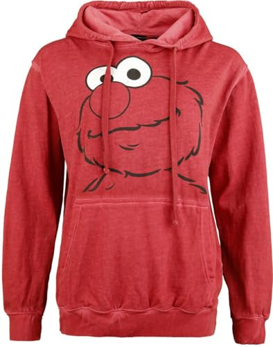 Sesamstraße Elmo Charmy Frauen Kapuzenpullover rot