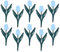 CGACCSD Recinzione Per Aiuole - 10 Pezzi Bordatura Decorativa Per Giardino,Accessori da Giardinaggio per Casa Colonica Cimitero Cortile Anteriore e Posteriore