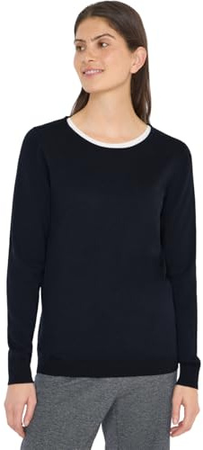 Cecil Damen Langarm Pullover mit Rippdetail