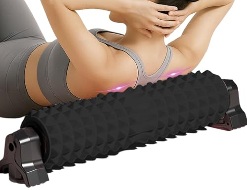 Schaumstoffrolle Massage- Und Dehnrolle Rutschfest | Yoga-Schaumstoffrolle Für Fitness Training Workout Yoga Dehnübungen Stretching Regeneration Erholung Bein Schlaf Haarlocken
