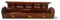 LUKRA Räucherstäbchenhalter mit Rauchdiffusor, Mangoholz, 30,5 cm x 5 cm x 6,2 cm, Braun
