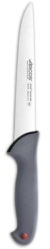 Arcos Couteau de Boucher en Acier Inoxydable Nitrum. Couteau de Cuisine Professionnel pour Viande. Poisson et Légumes. Manche Ergonomique en Polyoxyméthylène. Série 2900. Couleur Noire