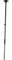 K&M Ceiling Mount Microphone Stand - Black Steel - Telescopic Base - 860 to 1560 mm - 3/8 Threaded Connector