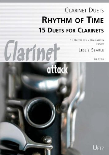 Rhythm of Time - 15 Duets For Clarinets / 15 Duette für Klarinetten (Spielpartitur) (Clarinet attack)