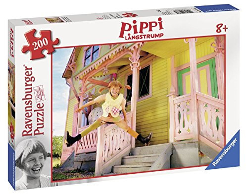 Ravensburger 12638 - Pippi Langstrumpf, 200 Teile XXL Puzzle