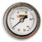Earl's Performance 100187ERL Oil Pressure Gauge Oil Filled 100 PSI Oil Pressure Gauge