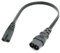 CY IEC 60320 C8 Prise vers Prise C7 mâle à Femelle rallonge câble Adaptateur Principal 30 cm