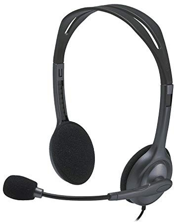 Logitech H111 Stereofonico Padiglione auricolare Grigio