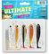 5 Lieblingsköder Gummifische zum Zanderangeln mit Gummifisch 7,5cm, Farbe Lieblingsköder:Ultimate Collection klares Wasser