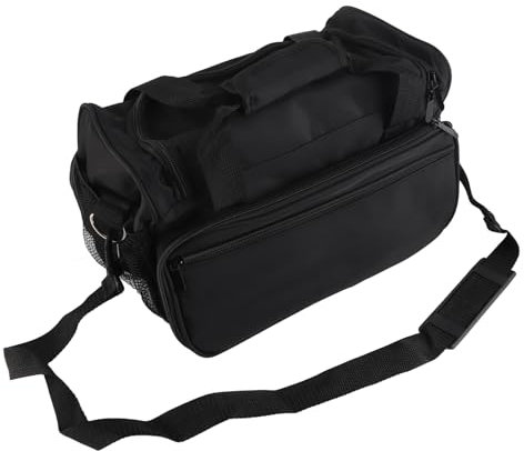 Borsa a tracolla per strumenti parrucchiere, astucci per parrucchiere, grande capacità, per asciugacapelli, piastra per capelli, forbici e pettine 1