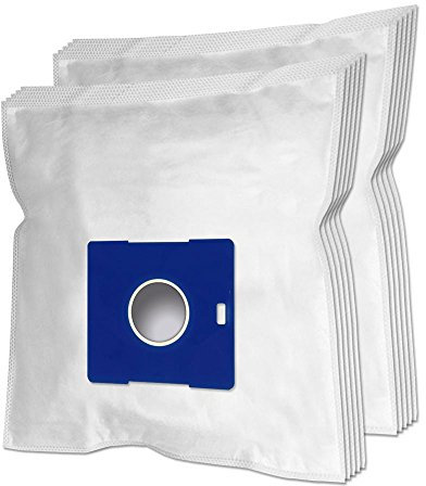 10 Premium Sacs d'aspirateur pour Nilfisk: Action A300, Coupe Xtra, Compact C120, GM64 Centuria, Action Plus Parquet, GM100, Compact C50, Go Plus GM65