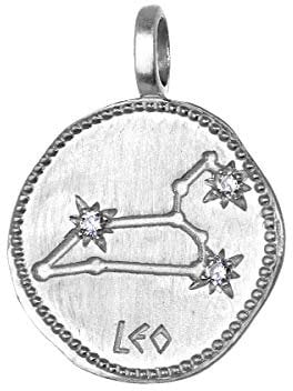 NKlaus Löwe Sternzeichen 925 Sterlingsilber 16mm Kettenanhänger Horoskop Zodiak 1692