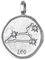 NKlaus Löwe Sternzeichen 925 Sterlingsilber 16mm Kettenanhänger Horoskop Zodiak 1692