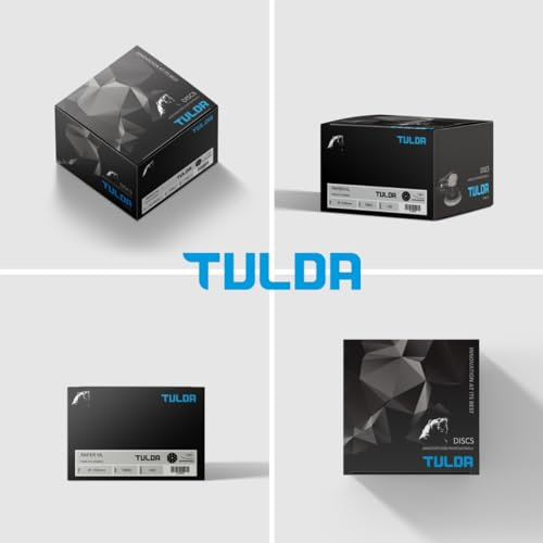 TULDA Sanding Discs P120 Orbital Sander Pads 6 150mm 15 Holes - Hook & Loop Discs Paper Sanding Pads For Random Orbit Orbital Sander (Box of 100 PCS)