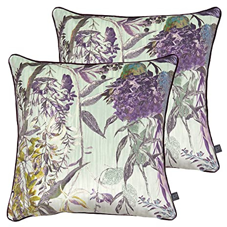 Prestigious Textiles Botaniker Kissen, Polyester, Immergrün, 55 x 55cm, 2
