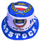 Generisch Fan-Hut für Rostock-Fußballfans, Erwachsene, Unisex, Bucket-Hut, Rot, Schwarz, Weiß, Blau, Stadion, Ferien, Klub, Fußball, Angeln