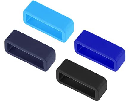 sourcing map Boucles de bracelet de montre en caoutchouc silicone pour bracelet de montre, 16mm, Silicone Caoutchouc