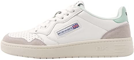 British Knights Damen NOORS Sneaker, Weiss Mintgrün, 37 EU