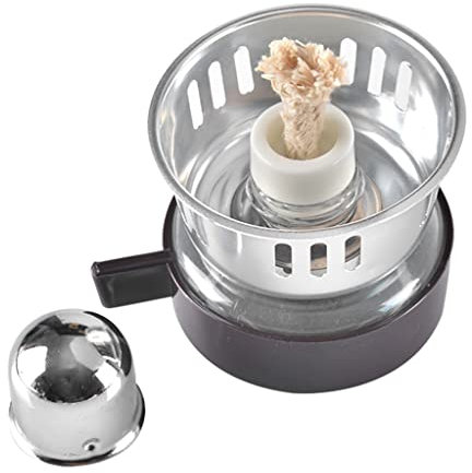 JITEM Cafetera sifón cafetera de estilo japonés de vidrio al vacío, 3 tazas, 360 ml, sifón manual, cafetera para café o té