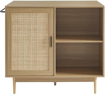 BAÏTA Ilot Central Amana - Efecto Roble y cannabo, 100 cm