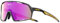 KAPVOE Polarisiert Fahrradbrille Herren Damen MTB Brille TR90 Rahmen Rennrad Brille UV400 Schutz Radbrille Sport Sonnenbrille für Radfahren Laufen Volleyball Baseball Golf Radsportbrille Lila