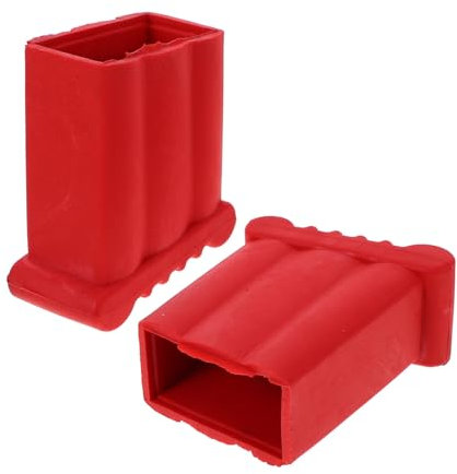 Gadpiparty 2pièces Couvre Antidérapants Pour Échelles Rouge Accessoires De Sécurité Pour Escabeaux Du Bruit Et Des Sols