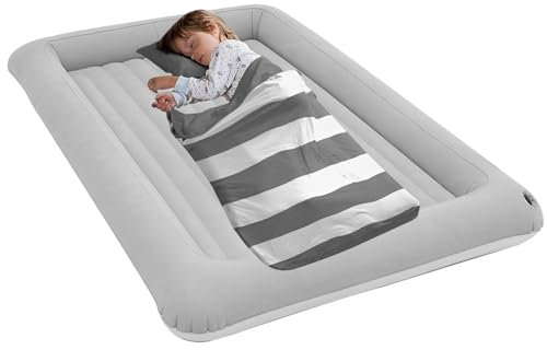 Luftmatratze für Kinder, tragbares aufblasbares Bett, faltbare Luftmatratze, Reiseluftmatratze, aufblasbare Kinderbetten, Reisebetten, Reisebetten, Kinderbetten
