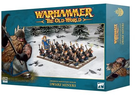 Games Workshop - Warhammer - Zwergenberghalte: Zwergminenarbeiter