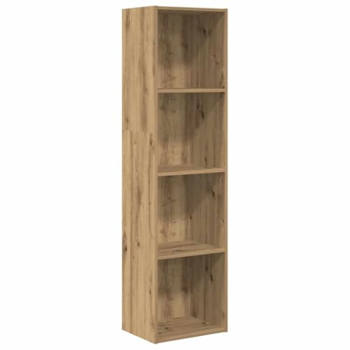 vidaXL Bücherregal Artisan-Eiche 40x30x152 cm Holzwerkstoff
