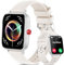 Smartwatch für Damen Herren, 1,8 Zoll Touchscreen Smartwatch mit Annehmen/Anruf tätigen, 100+ Sportmodi, IP68 Wasserdicht Fitness Tracker mit Herzfrequenz Schlafmonitor, Smart Watches für Android iOS