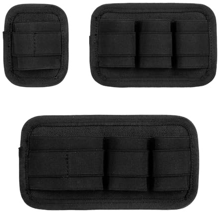 Modular Organizer, EDC Bag Insert Elastic Holder Double Panel Hook Backed Accessories Holder for Backpack Duty Belt Vest Chest Rig