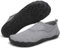 Mishansha Herren Damen Badeschuhe Atmungsaktiv Schnell Trocknend Aquaschuhe Unisex Sommer Wasserschuhe für Outdoor Sports, Aschgrau 40 EU