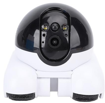 Caméra de sécurité Intelligente sur Roues, Caméras Mobiles HD 1080p, Parole à 2 Voies, Caméra pour Chiens Intérieure, sécurité à Domicile pour bébé et Moniteur pour Animaux de