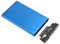 POENVFPO Computer Hard Drive 2.5 Inches of Aluminum Alloy with 6 Gbps Transfer Speed, LED Status Indicator, 2TB SSD HDD Support, for Plug and Portable Reproduction (Blue)
