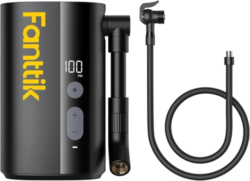 Fanttik X9 Ace Mini Fahrradpumpe und Fanttik Luftpumpen-Schlauchadapter