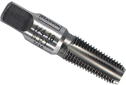 IRWIN Hanson 8203 Gewindebohrer 1/4-18 NPT Kegel für Gewindeschneiderabsaugung
