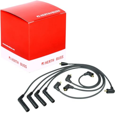 HERTH+BUSS JAKOPARTS Zündleitungssatz J5385001 | Kompatibel mit: HYUNDAI LANTRA I, PONY, PONY / EXCEL Stufenheck, MITSUBISHI COLT II, COLT III, GALANT IV, GALANT V, GALANT VI