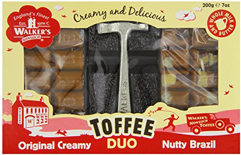 Walkers Nonsuch Duo Toffee Hammer Pack 200 g (Pack of 2)