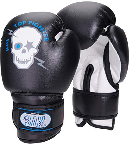 BAY® Totenkopf Kinder Boxhandschuhe 6 Unzen