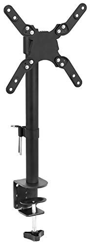 Mount-It! UltraWide Monitorhalterung und TV-Schreibtischhalterung, strapazierfähig, höhenverstellbar und neigbar, Monitorständer für Bildschirme bis zu 42 Zoll, VESA 75 x 75 mm – 200 x 200 mm